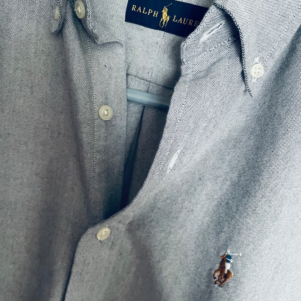 Ralph Lauren Gray Oxford XS